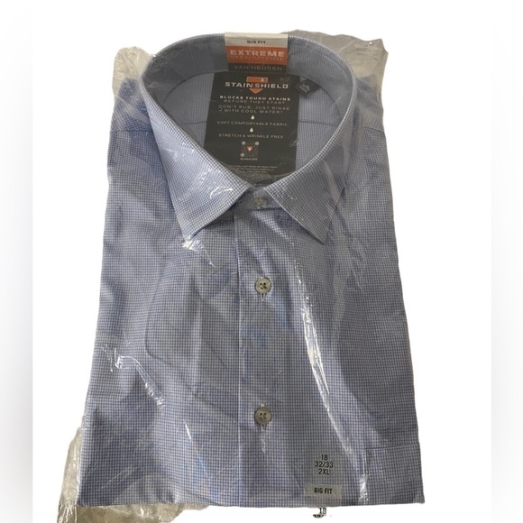 NWT Van Heusen Men’s Button Down Shirt - Picture 1 of 5